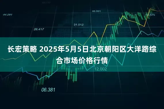 长宏策略 2025年5月5日北京朝阳区大洋路综合市场价格行情